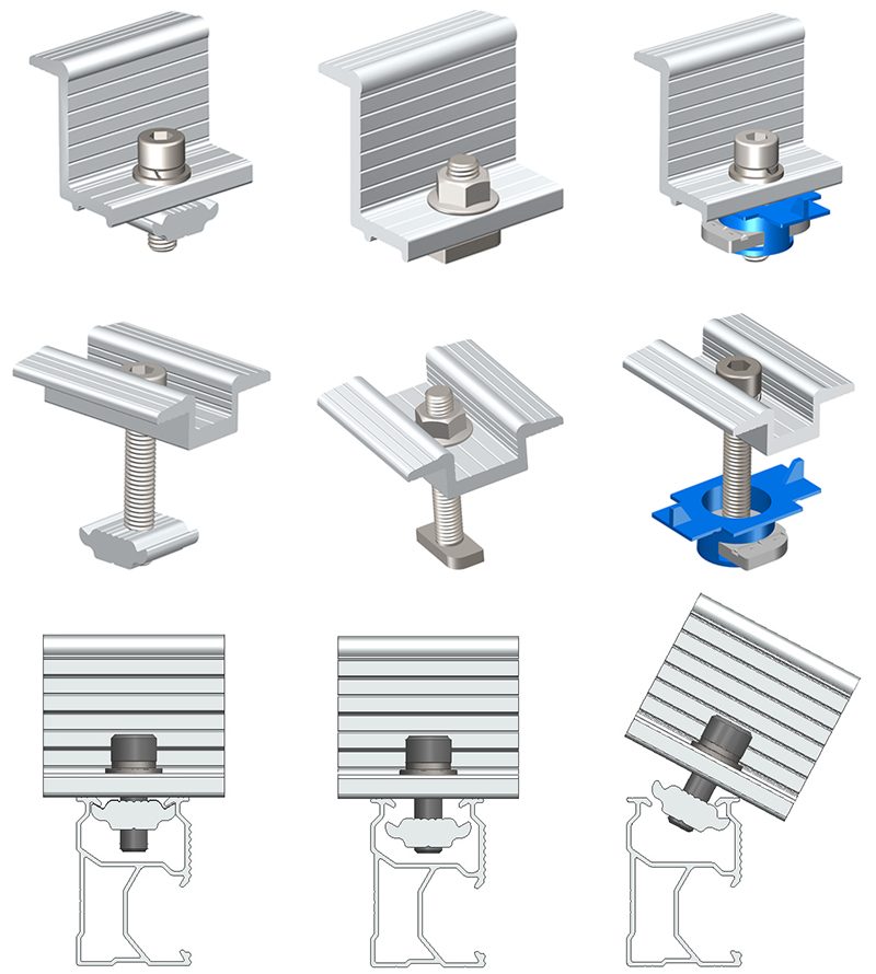 solar pv clamps