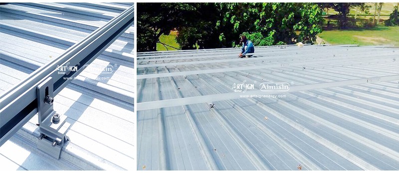 non-penetrating solar roof mount