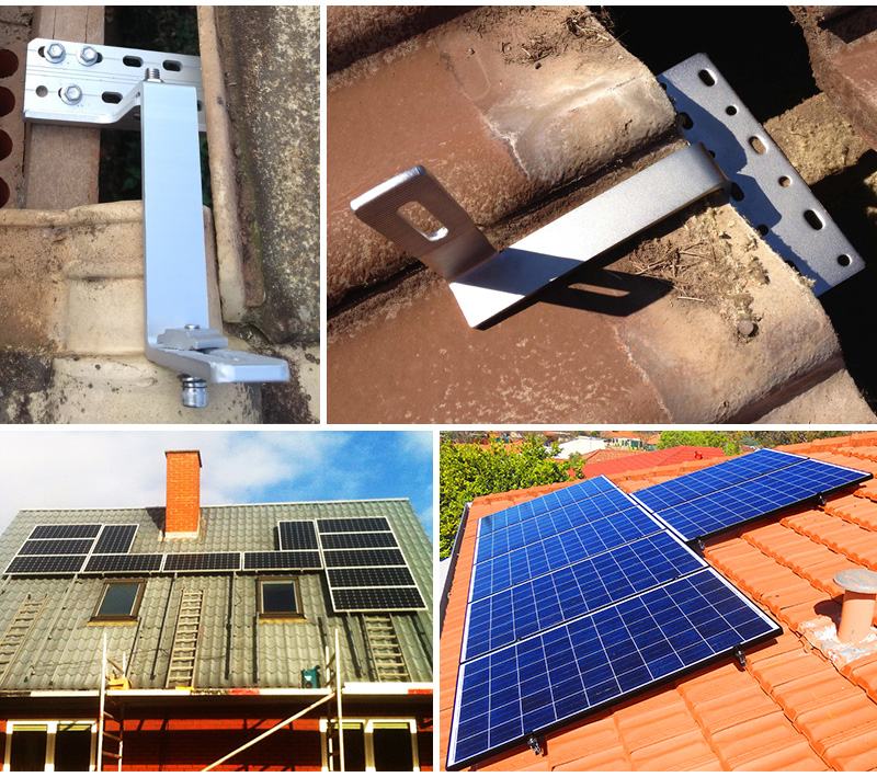 Dachhaken für Solarziegel
