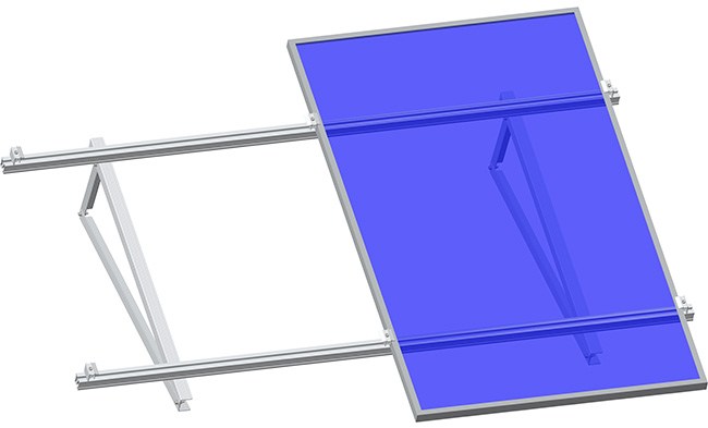 Dreieckige Solarmontagestrukturen