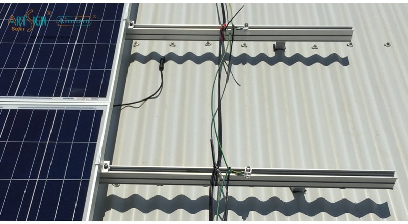 Erdungsklemmen für Solarmodule