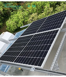 Solardach-Montagesystem aus Stahl
