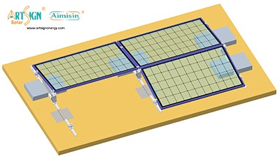 Ballastierung von Solarmodulen auf Flachdächern