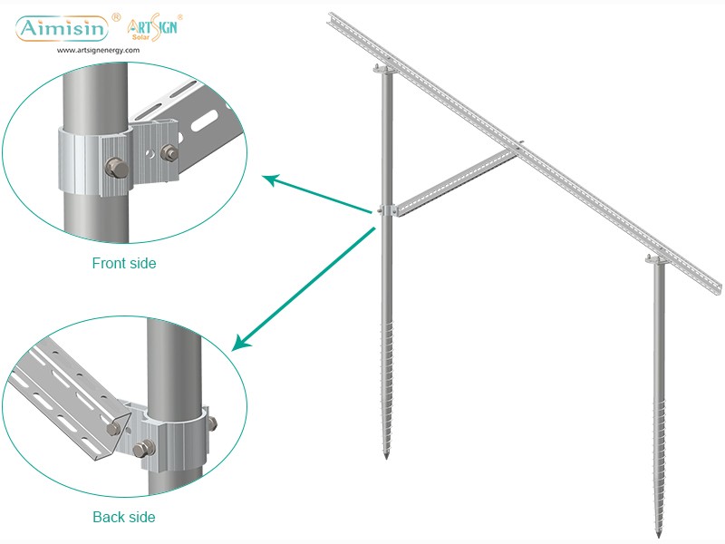 Solar-Bodenstützsystem