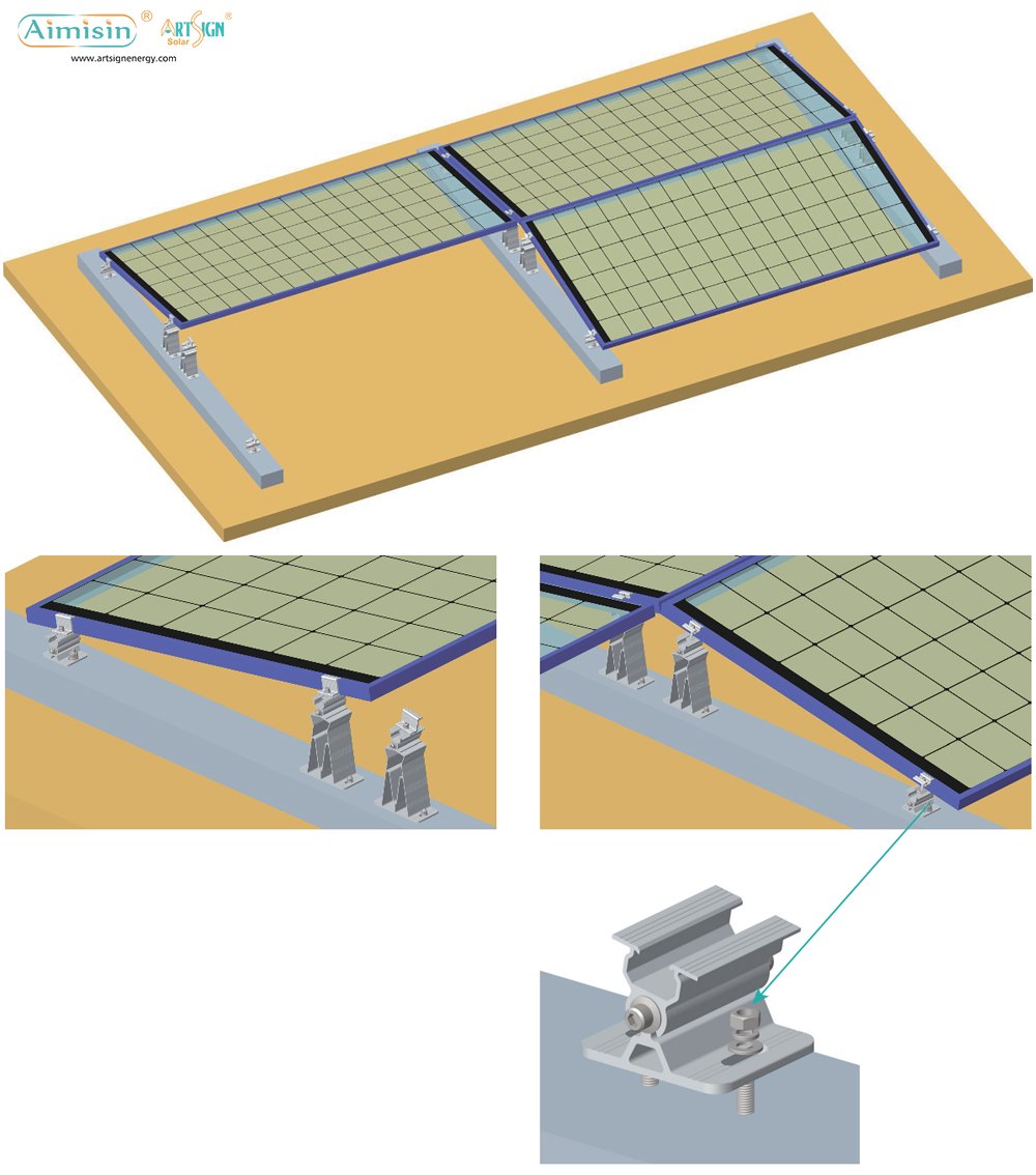 solar panel roof mounts