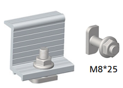 ART SIGN solar mount system end clamps