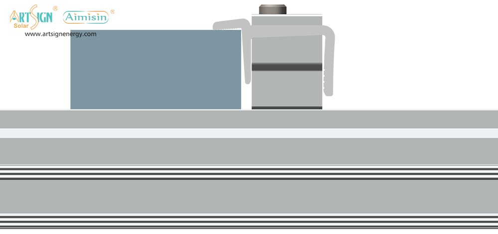 ART SIGN end clamps solar panels AS-AEC-01B