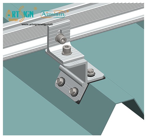 IBR roof rail solar mount