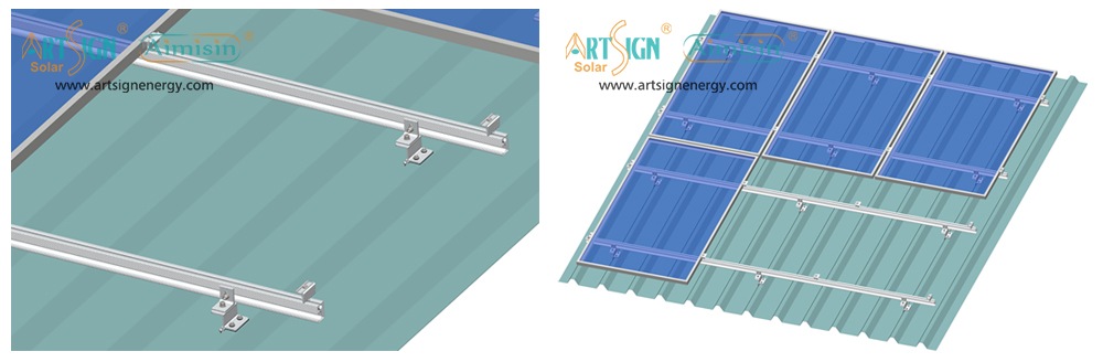 ART SIGN Solar panel roof mount AS-ARH-11