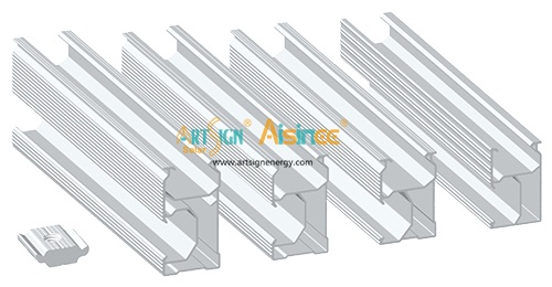 ART SIGN solar mount D-nut rail
