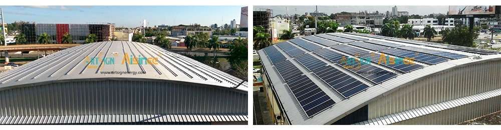 ART SIGN aluminum solar mount rail jointer case study