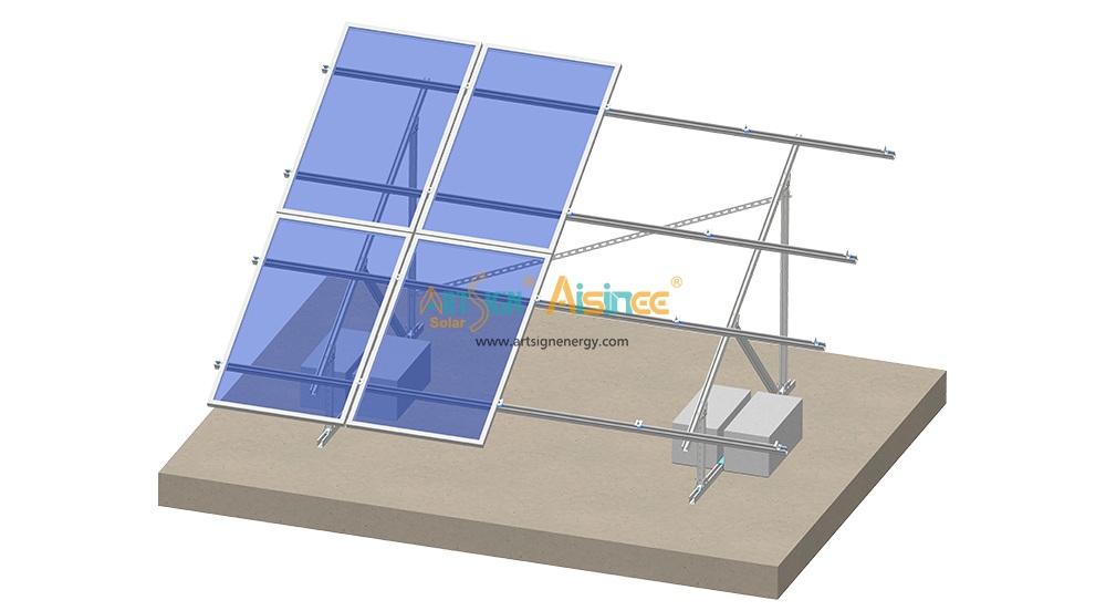 ART SIGN pv steel structure
