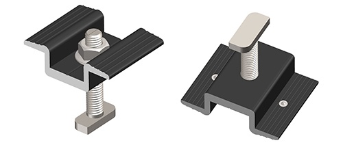 ART SIGN Solar panel end clamps AS-CTMC-P