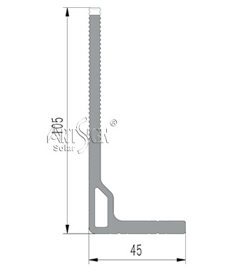 ART SIGN solar rack roof mount