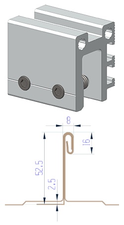 solar panel roof clips