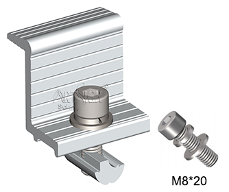 solar end clamp