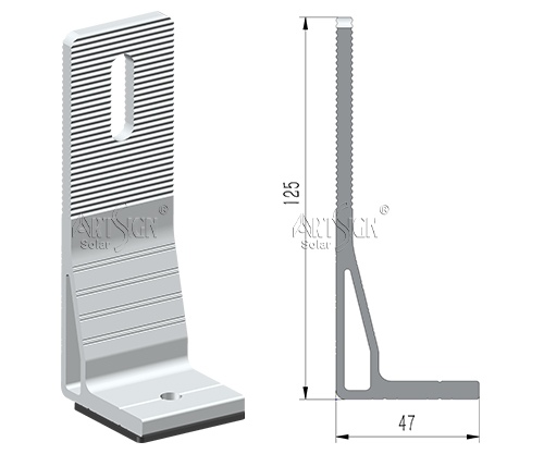tin roof solar L bracket