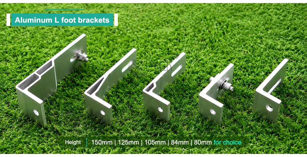 tin roof solar L bracket
