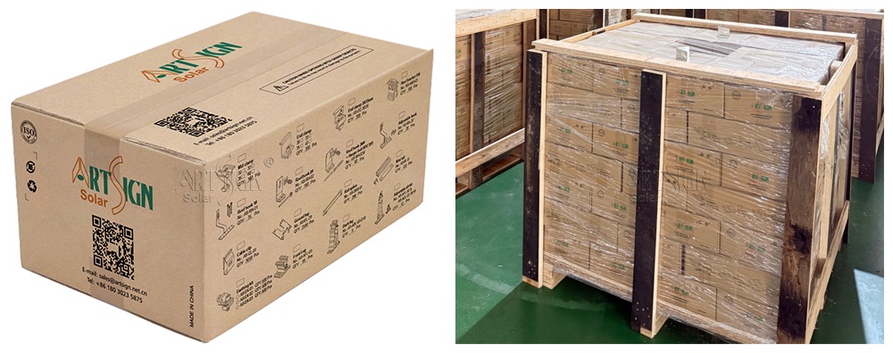 Non penetrating solar roof mount package
