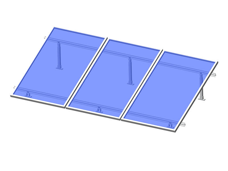 Solar-panel-flat-roof mounting system - einstellbare Neigung-kit 