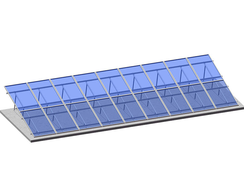 Solar-Halterungen für Flachdach - Winkel-bar-Dreieck-kit 