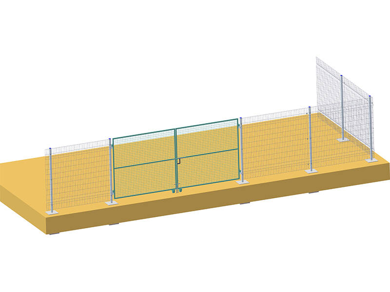 Wire mesh-Fechten für die solar-Montage-system 