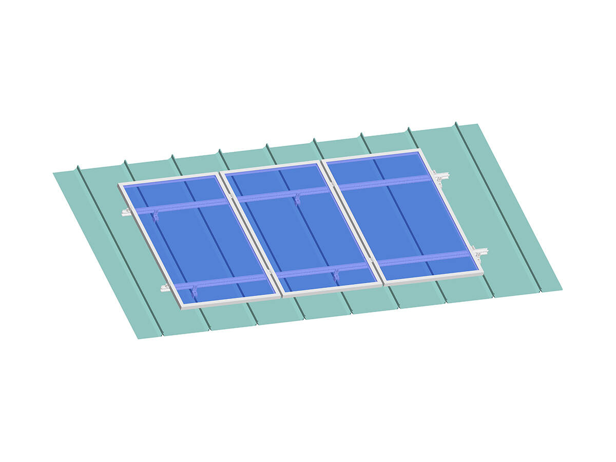 Stehfalzdach Klemme solar-panel-Regale montieren 