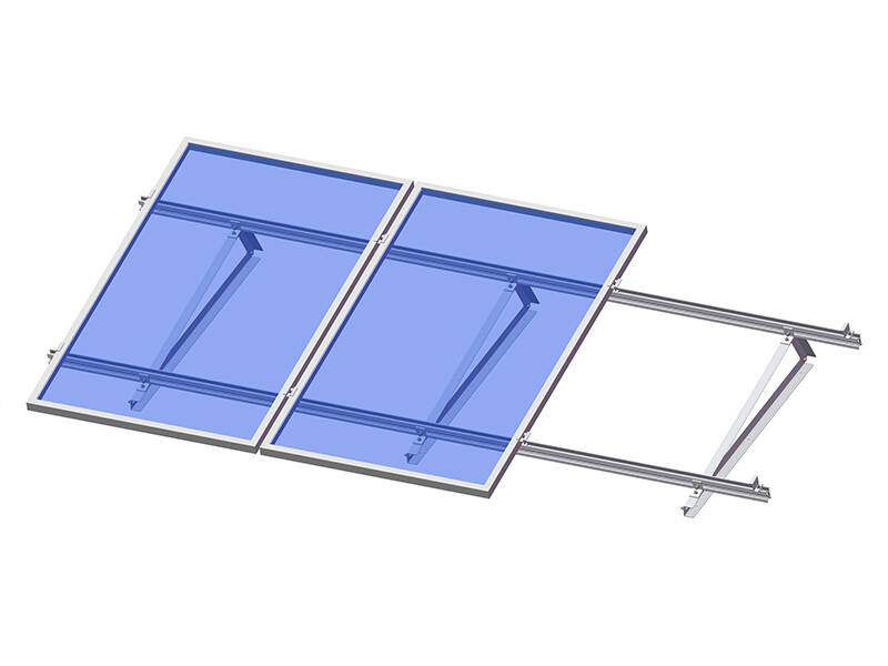 Solar-Halterungen für Flachdach - Winkel-bar-Dreieck-kit 