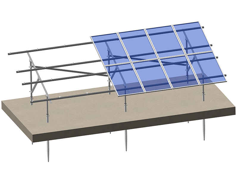 C-Kanal-Stahl-Boden-solar-panel Halterungen 