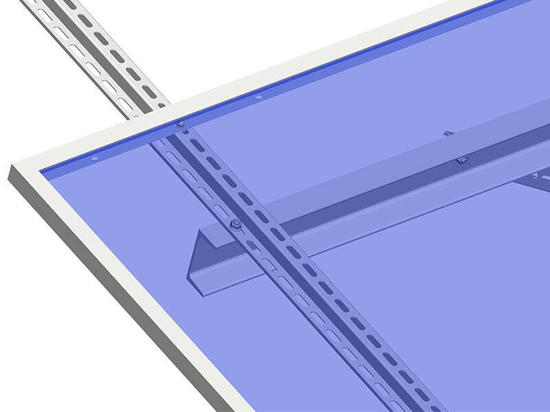 U-Form Stahl-bar-solar-panel-Montage-racking-system 