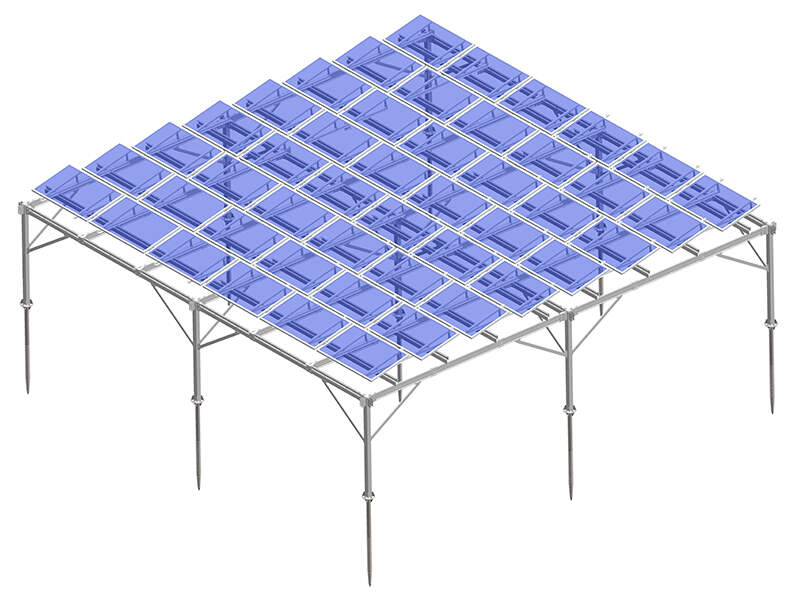 Stahl-landwirtschaftliche Bauernhof-solar-Montage-system, - C Typ Kohlenstoff-Stahl 