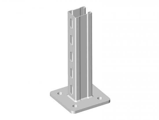 C channel steel post mounting C52
