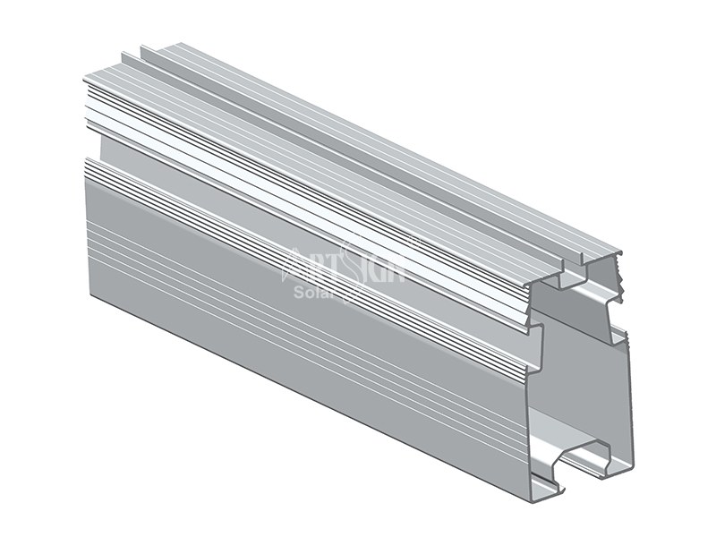 Aluminium Solar PV Montageschiene AS-R-19  