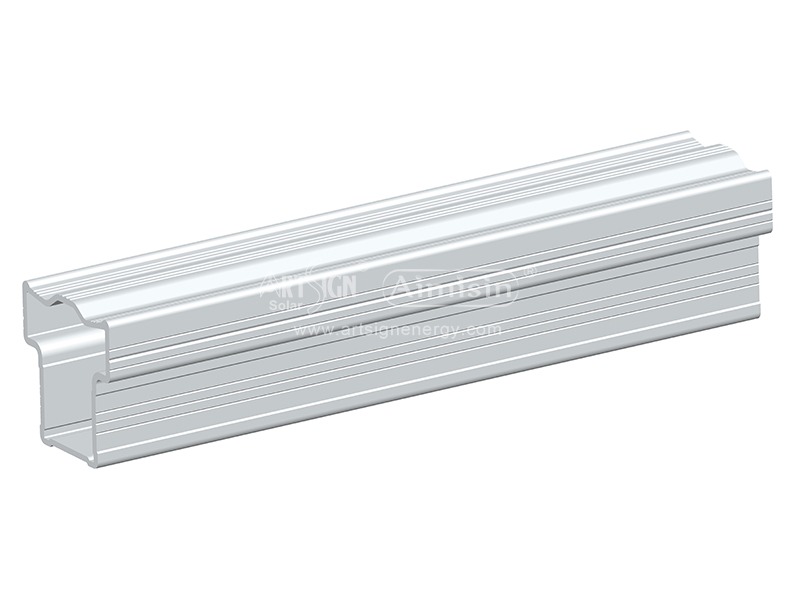 Eloxierter Aluminium-Solar-PV-Montageschienenspleiß WHC-03 #
 