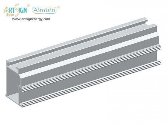 Solar panel roof mounting aluminum profile