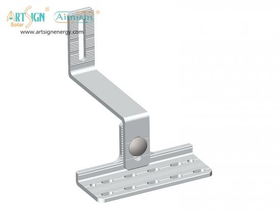 Solar mounting bracket roof hook