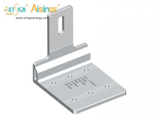 solar tile roof hook