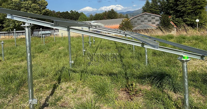 ArtSign 625kW Solar-Freilandsystem in Nagano Japan: ZM-Stahl-Solarmontageanwendung