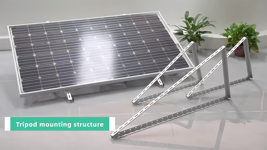 Solar-Stativhalterungssatz mit verstellbarer Halterung