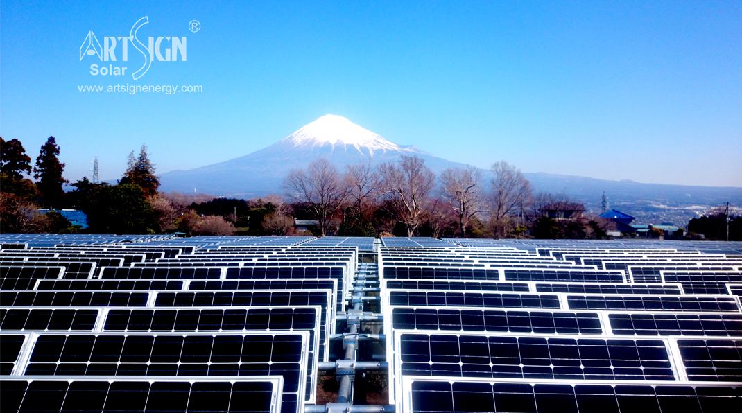 Stahl Solar Landwirtschaft / Farm Bodenmontagesystem in Japan