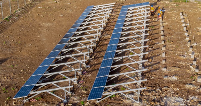 Tansania: Solar-Bodenstützprojekt komplett aus Aluminium