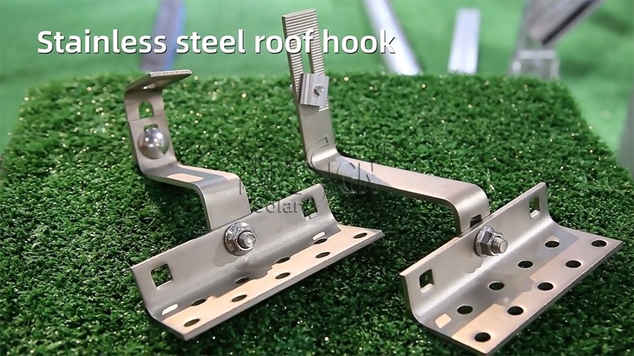Solar-Dachhaken-Montagesystem