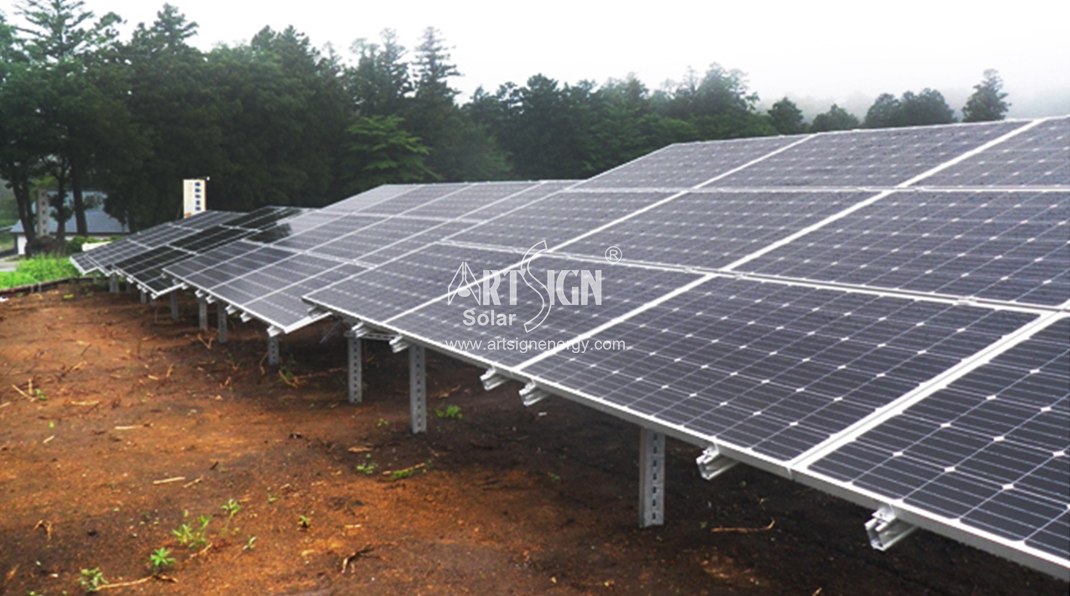 Stahl Solarmontage Unterstützung von Jinwan Kraftwerk in Japan